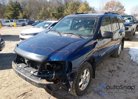 2004 GMC Envoy Sle z USA, uszkodzony, nr VIN 1GKDT13S142391069